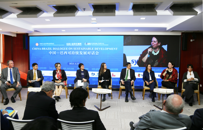 “国际青年领袖对话”项目成员参与中国—巴西可持续发展对话会