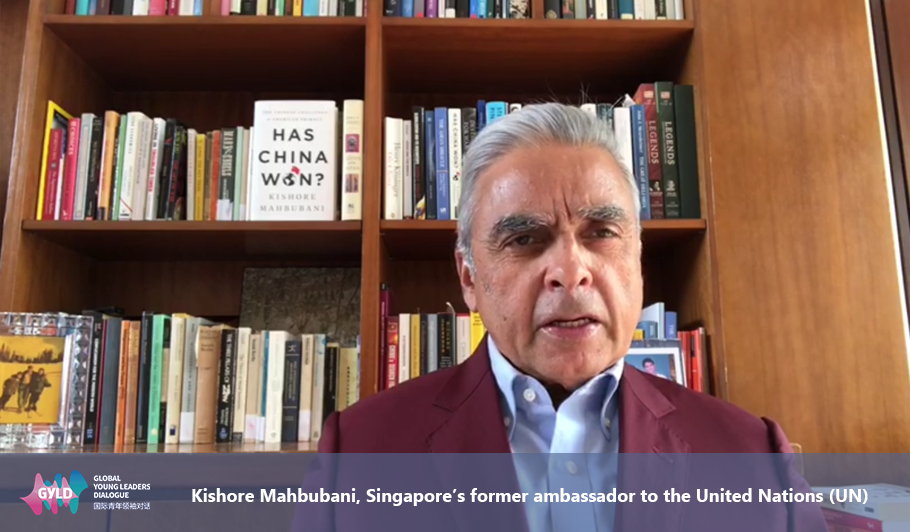 Greeting from Kishore Mahbubani, Singapore’s former ambassador to the United Nations (UN)