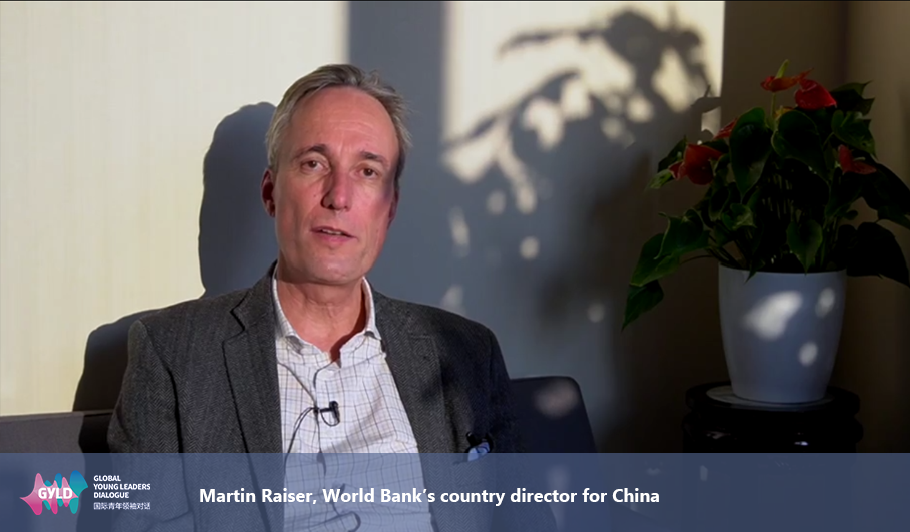 Greeting from Martin Raiser, World Bank’s country director for China