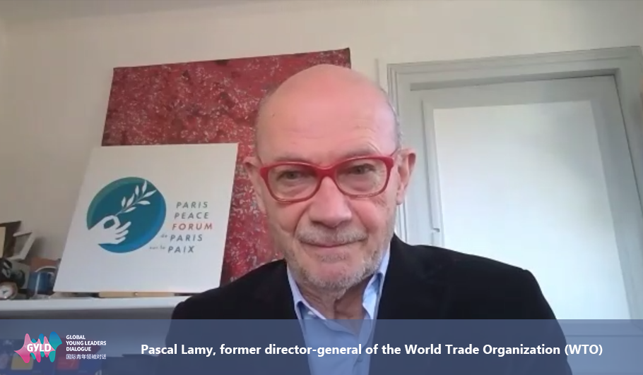 Greeting from Pascal Lamy, former director-general of the World Trade Organization