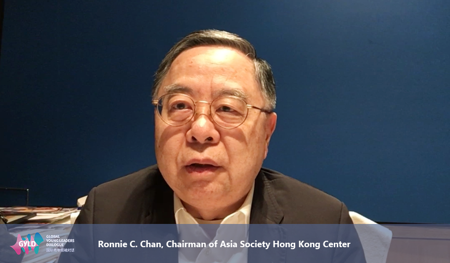Greeting from Ronnie C. Chan, Chairman of Asia Society Hong Kong Center