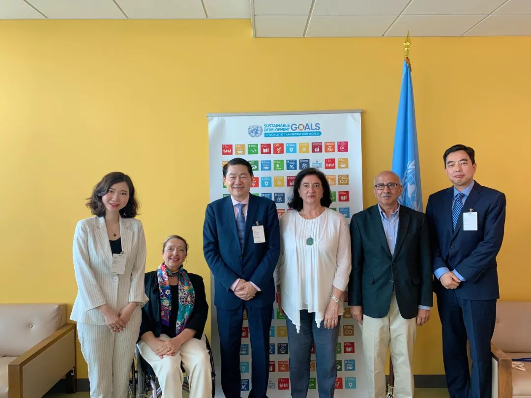 Founder of GYLD Visited the UN Headquarters